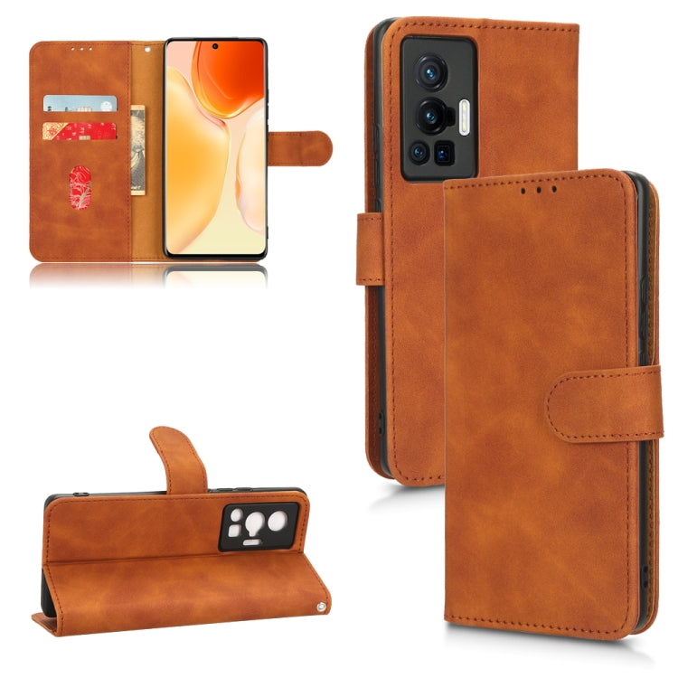 Skin Feel Magnetic Flip Leather Phone Case, For Realme V23 5G / OPPO A57 5G, For vivo X70 Pro, For vivo Y22s / Y35, For Cubot X50, For Motorola Edge 30 Lite / 30 Neo, For Motorola Moto G62 5G