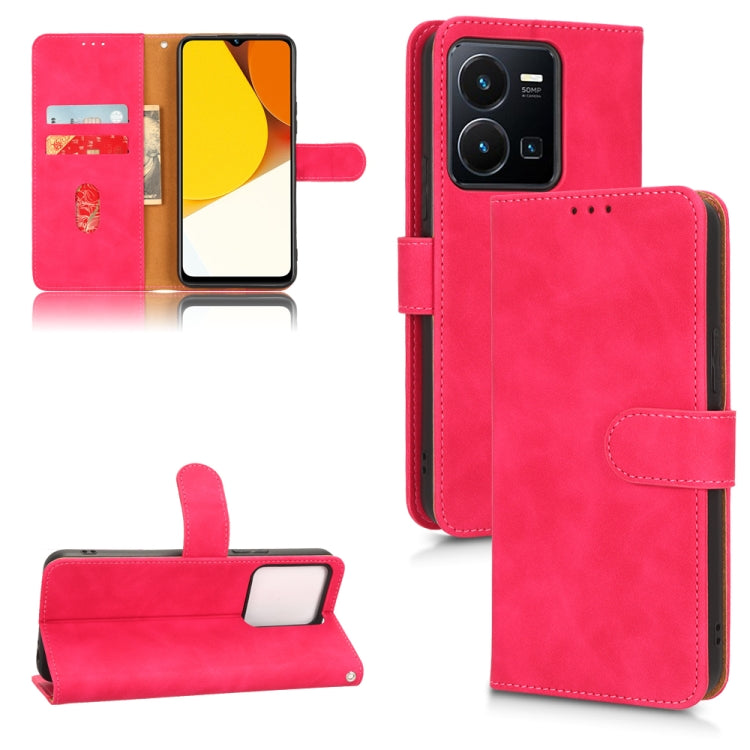 Skin Feel Magnetic Flip Leather Phone Case, For Realme V23 5G / OPPO A57 5G, For vivo X70 Pro, For vivo Y22s / Y35, For Cubot X50, For Motorola Edge 30 Lite / 30 Neo, For Motorola Moto G62 5G