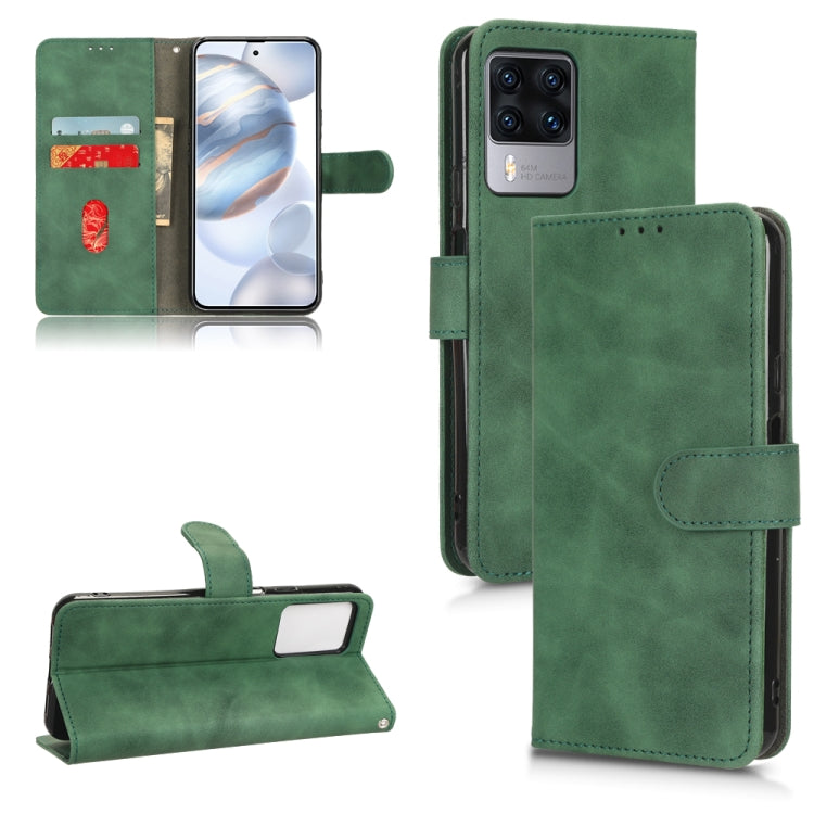 Skin Feel Magnetic Flip Leather Phone Case