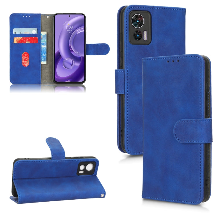 Skin Feel Magnetic Flip Leather Phone Case