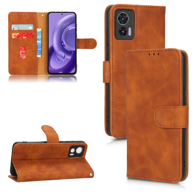 Skin Feel Magnetic Flip Leather Phone Case, For Realme V23 5G / OPPO A57 5G, For vivo X70 Pro, For vivo Y22s / Y35, For Cubot X50, For Motorola Edge 30 Lite / 30 Neo, For Motorola Moto G62 5G