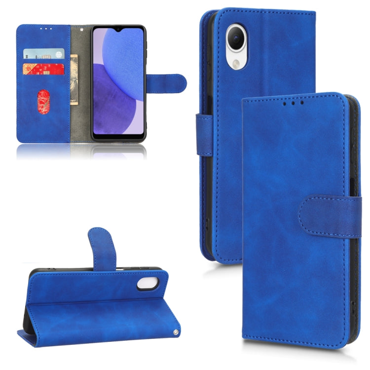 Skin Feel Magnetic Flip Leather Phone Case, For Samsung Galaxy A04 4G, For Samsung Galaxy A23e 5G / A23 5G / A23s JP Version, For Sony Xperia 5 IV, For OnePlus 10T 5G, For ZTE Blade A72 5G