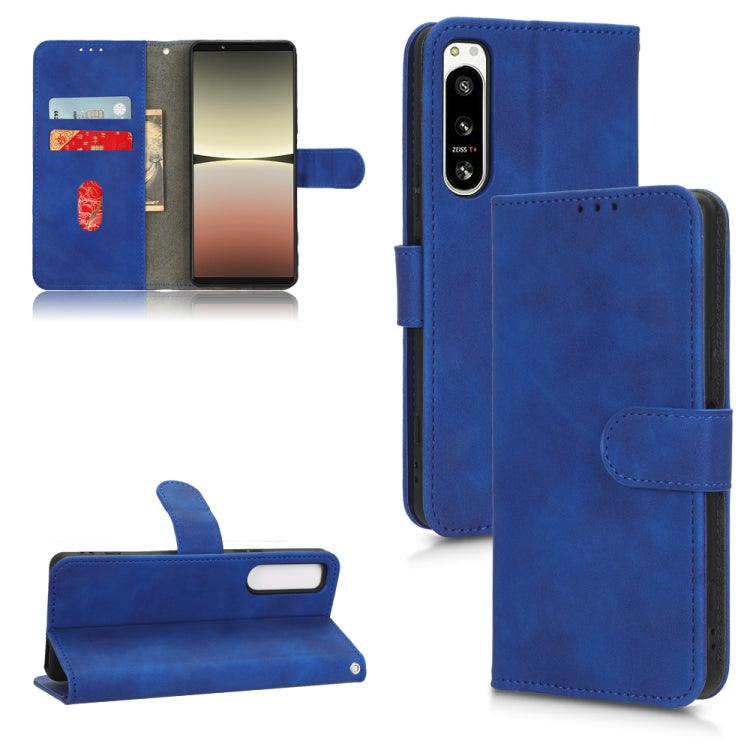 Skin Feel Magnetic Flip Leather Phone Case