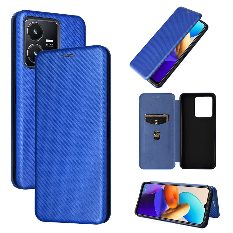 Carbon Fiber Texture Leather Phone Case, For Oukitel C31, For vivo Y22s / Y35, For Cubot X50, For Samsung Galaxy A04 4G, For Sony Xperia 5 IV, For Realme 9i