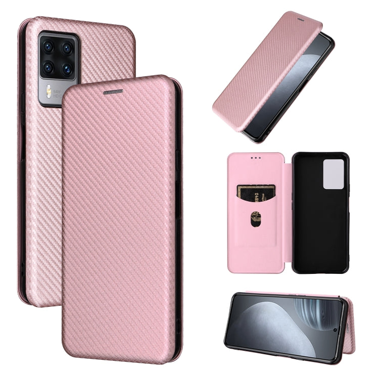 Carbon Fiber Texture Leather Phone Case, For Oukitel C31, For vivo Y22s / Y35, For Cubot X50, For Samsung Galaxy A04 4G, For Sony Xperia 5 IV, For Realme 9i