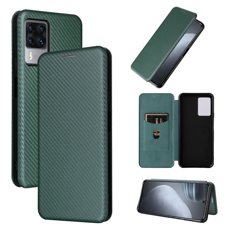 Carbon Fiber Texture Leather Phone Case, For Oukitel C31, For vivo Y22s / Y35, For Cubot X50, For Samsung Galaxy A04 4G, For Sony Xperia 5 IV