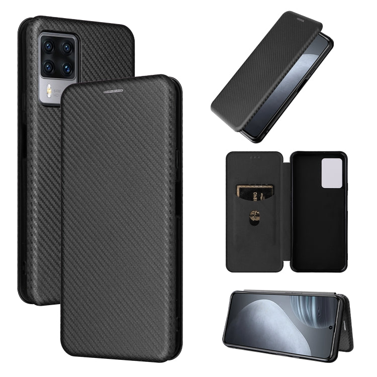 Carbon Fiber Texture Leather Phone Case, For Oukitel C31, For vivo Y22s / Y35, For Cubot X50, For Samsung Galaxy A04 4G, For Sony Xperia 5 IV, For Realme 9i