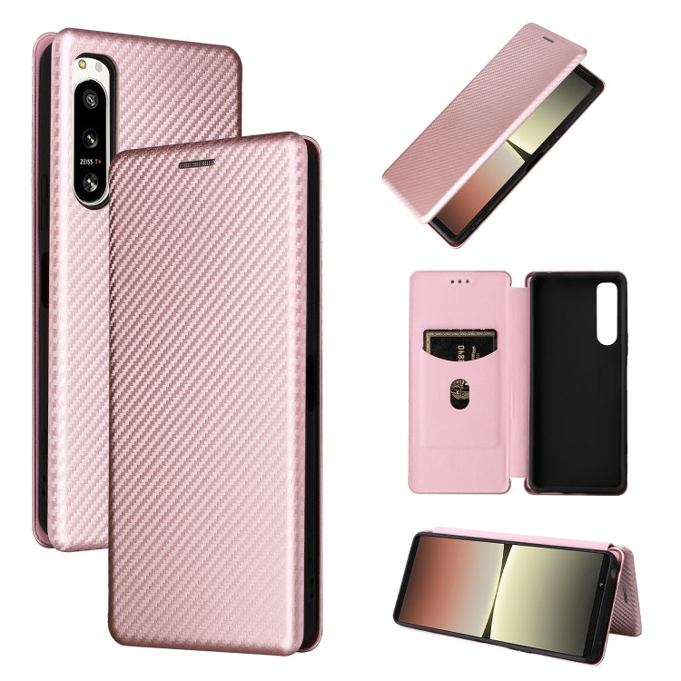 Carbon Fiber Texture Leather Phone Case, For Oukitel C31, For vivo Y22s / Y35, For Cubot X50, For Samsung Galaxy A04 4G, For Sony Xperia 5 IV, For Realme 9i