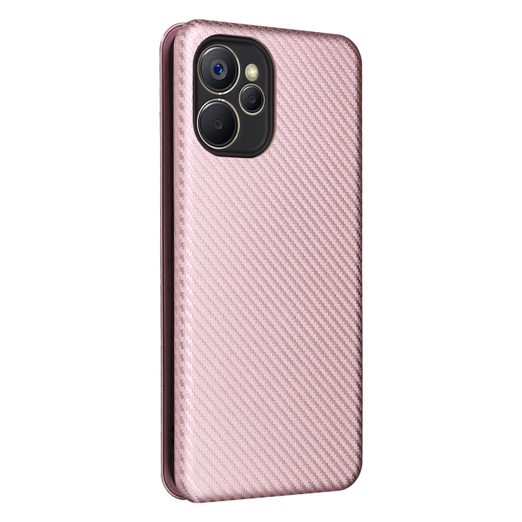 Carbon Fiber Texture Leather Phone Case, For Realme 9i, For Xiaomi Poco C40, For Xiaomi Poco M5 4G, For ZTE Axon 40 Pro