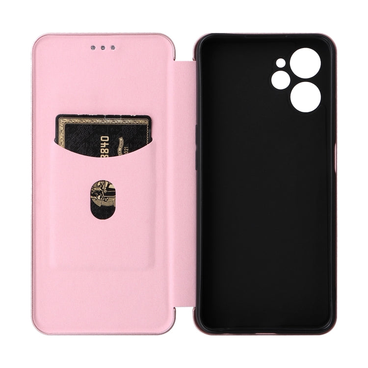 Carbon Fiber Texture Leather Phone Case, For Realme 9i, For Xiaomi Poco C40, For Xiaomi Poco M5 4G, For ZTE Axon 40 Pro