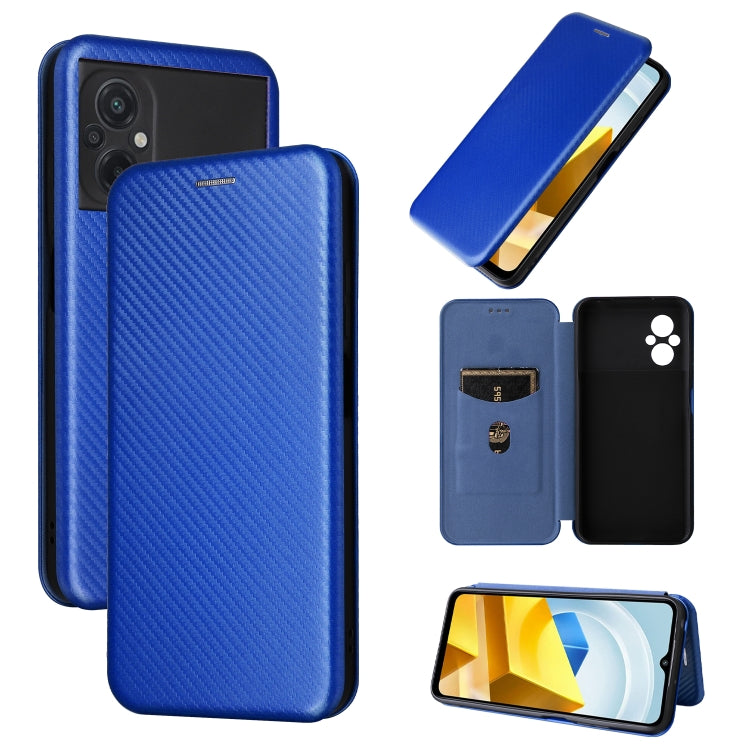 Carbon Fiber Texture Leather Phone Case, For Realme 9i, For Xiaomi Poco C40, For Xiaomi Poco M5 4G, For ZTE Axon 40 Pro
