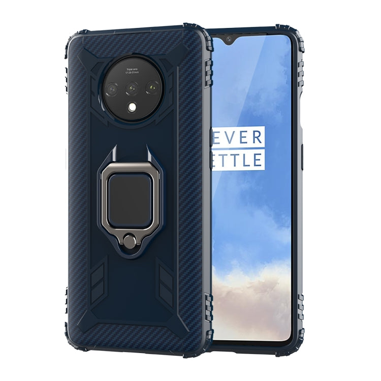 Carbon Fiber Protective Case with 360 Degree Rotating Ring Holder, For OnePlus 7T, For Galaxy M20, For OPPO A5(2020), For OPPO A9(2020) /  A11X, For OPPO Realme X2, For OPPO Realme 5S, For Xiaomi Redmi 8A / 8A Dual, For Huawei Nova 5i / P20 Lite(2019)