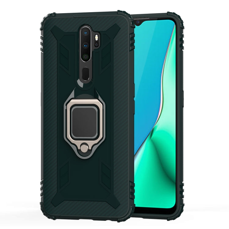 Carbon Fiber Protective Case with 360 Degree Rotating Ring Holder, For OnePlus 7T, For Galaxy M20, For OPPO A5(2020), For OPPO A9(2020) /  A11X, For OPPO Realme X2, For OPPO Realme 5S, For Xiaomi Redmi 8A / 8A Dual, For Huawei Nova 5i / P20 Lite(2019)