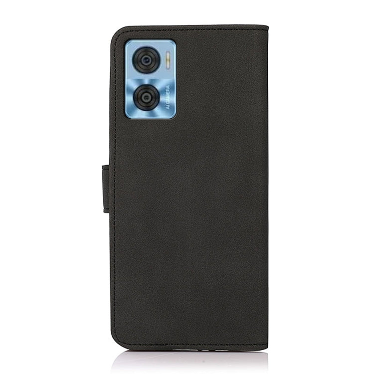 KHAZNEH Matte Texture Leather Phone Case, For Motorola Moto E22 / E22i, For Realme C33 4G