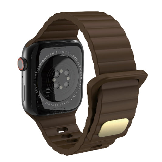 Breathable Skin-friendly Silicone For Apple Watch, Ultra 49mm / Series 8&amp;7 45mm / SE 2&amp;6&amp;SE&amp;5&amp;4 44mm / 3&amp;2&amp;1 42mm, Series 8&amp;7 41mm / SE 2&amp;6&amp;SE&amp;5&amp;4 40mm / 3&amp;2&amp;1 38mm