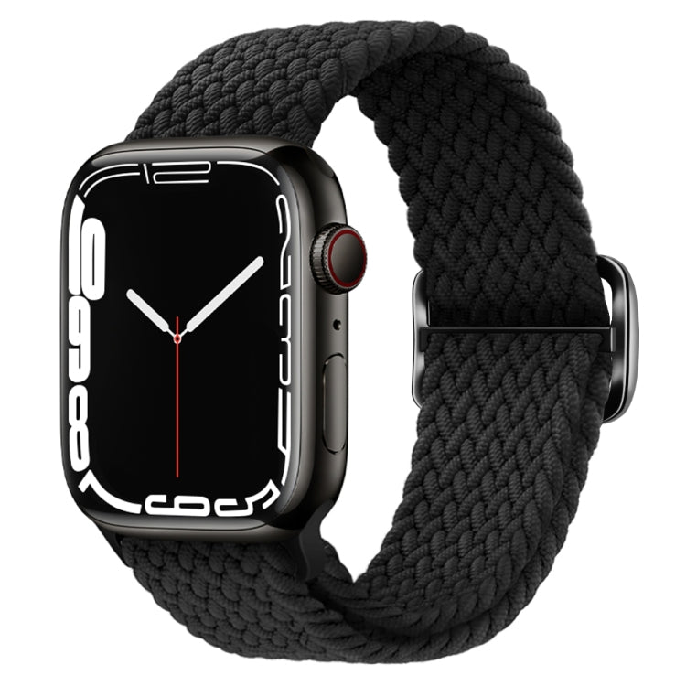 Buckle Nylon Braided Watch Band, For Apple Watch Ultra 49mm / Series 8&amp;7 45mm / SE 2&amp;6&amp;SE&amp;5&amp;4 44mm / 3&amp;2&amp;1 42mm, For Apple Watch Series 8&amp;7 41mm / SE 2