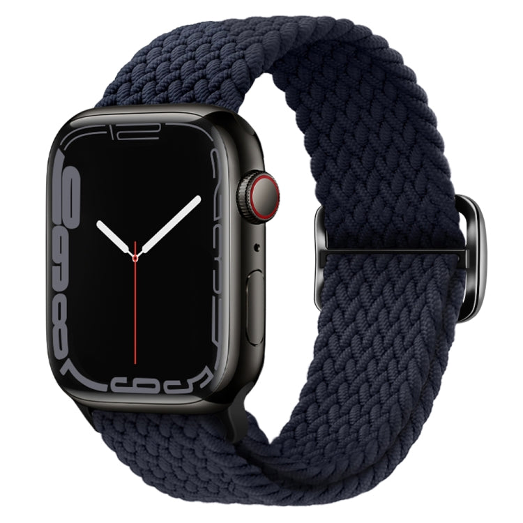 Buckle Nylon Braided Watch Band, For Apple Watch Series 8&amp;7 41mm / SE 2&amp;6&amp;SE&amp;5&amp;4 40mm / 3&amp;2&amp;1 38mm