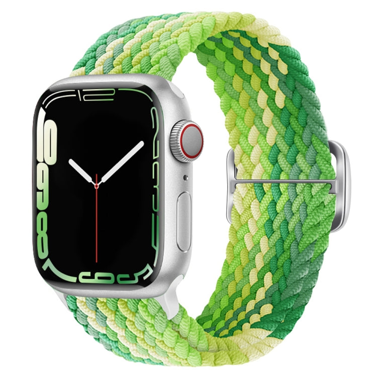 Buckle Nylon Braided Watch Band, For Apple Watch Series 8&amp;7 41mm / SE 2&amp;6&amp;SE&amp;5&amp;4 40mm / 3&amp;2&amp;1 38mm