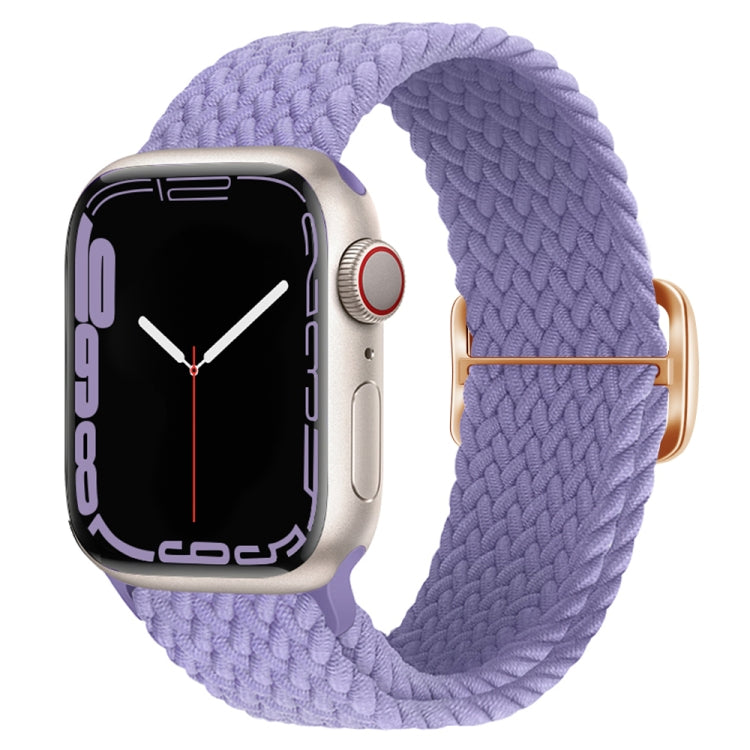 Buckle Nylon Braided Watch Band, For Apple Watch Series 8&amp;7 41mm / SE 2&amp;6&amp;SE&amp;5&amp;4 40mm / 3&amp;2&amp;1 38mm