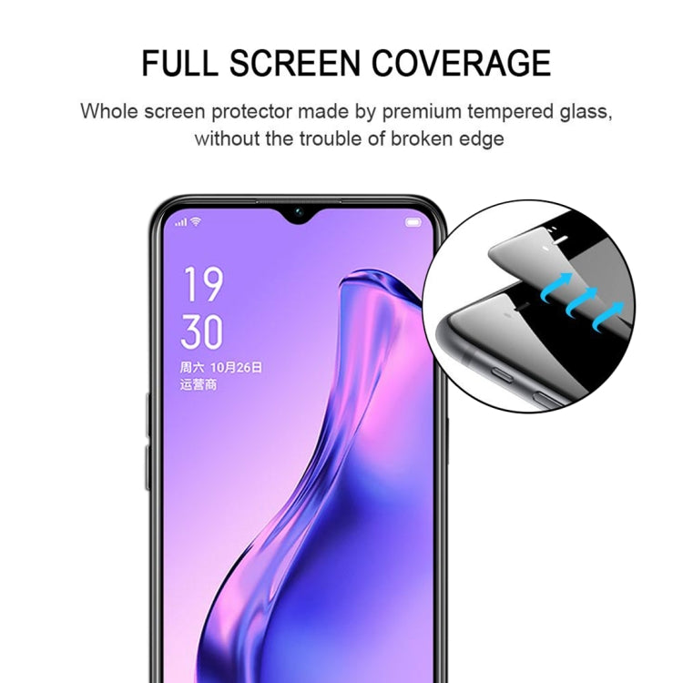 9H Surface Hardness 2.5D Full Glue Full Screen Tempered Glass Film, For OPPO A31 2020, For OPPO A8, For OPPO A91, For OPPO F15, For Xiaomi Redmi Note 9 Pro, For Xiaomi Redmi Note 9 Pro Max, For Xiaomi Redmi K30, For Xiaomi Redmi K30 Pro