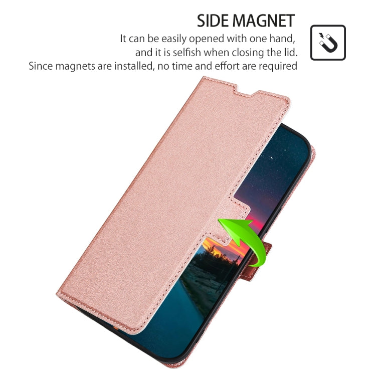 Ultra-thin Voltage Side Buckle Leather Phone Case, For vivo Y35 4G / Y22 / Y22s, For Xiaomi Redmi A1, For Sharp Aquos Sense7