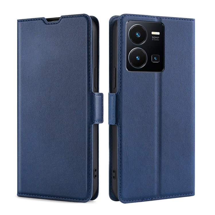 Ultra-thin Voltage Side Buckle Leather Phone Case, For vivo Y35 4G / Y22 / Y22s, For Xiaomi Redmi A1, For Sharp Aquos Sense7