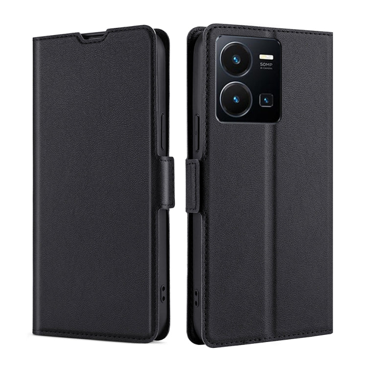 Ultra-thin Voltage Side Buckle Leather Phone Case, For vivo Y35 4G / Y22 / Y22s, For Xiaomi Redmi A1, For Sharp Aquos Sense7