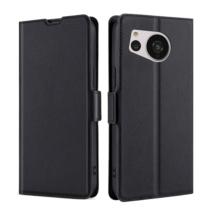 Ultra-thin Voltage Side Buckle Leather Phone Case, For vivo Y35 4G / Y22 / Y22s, For Xiaomi Redmi A1, For Sharp Aquos Sense7