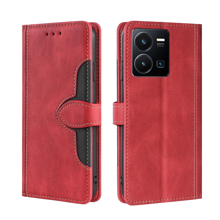 Skin Feel Magnetic Buckle Leather Phone Case, For vivo Y35 4G / Y22 / Y22s, For Xiaomi Redmi A1, For Nokia G400, For Sharp Aquos Sense7