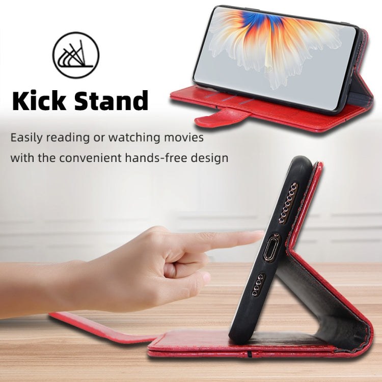 Geometric Stitching Leather Phone Case