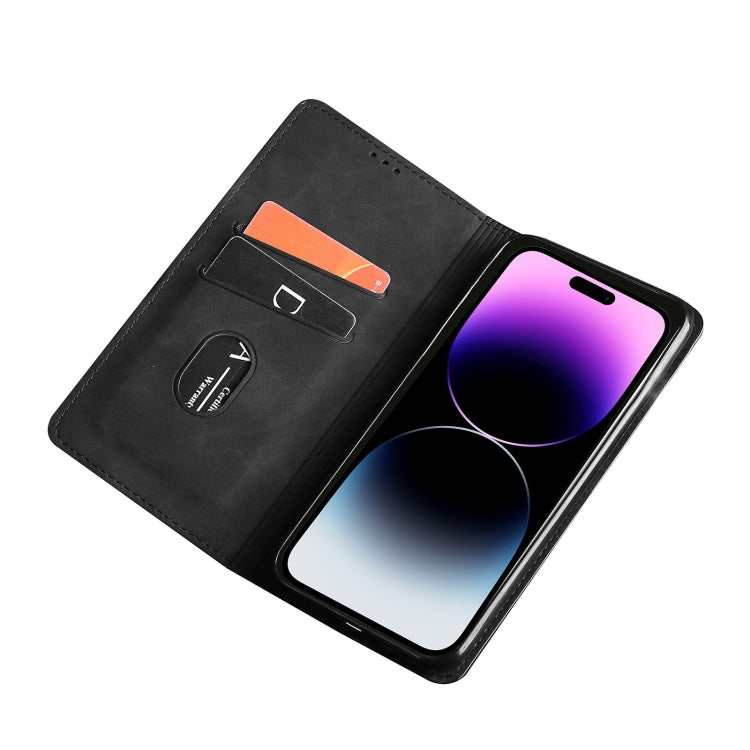 Skin Feel Magnetic Leather Phone Case