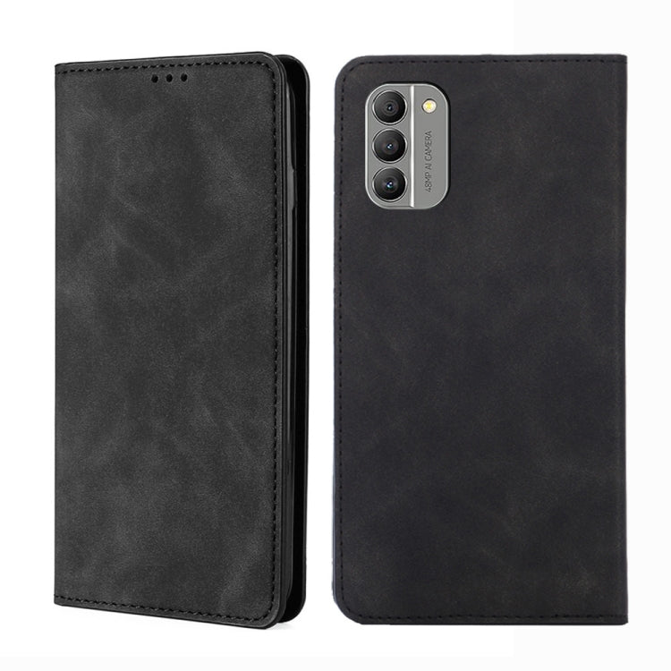 Skin Feel Magnetic Leather Phone Case