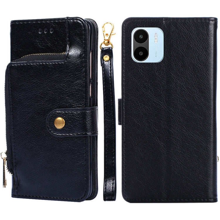 Zipper Bag Leather Phone Case, For vivo Y35 4G / Y22 / Y22s, For Xiaomi Redmi A1, For Sharp Aquos Sense7