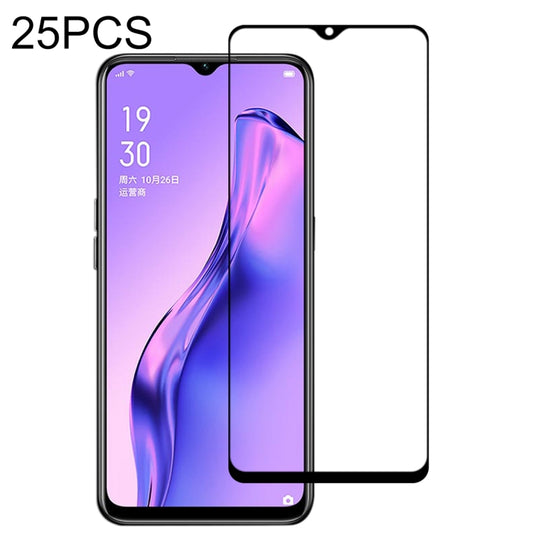 25 PCS 9H Surface Hardness 2.5D Full Glue Full Screen Tempered Glass Film, For OPPO A31 2020, For OPPO A8, For OPPO A91, For OPPO F15, For Xiaomi Redmi Note 9 Pro, For Xiaomi Redmi Note 9 Pro Max, For Xiaomi Redmi K30, For Xiaomi Redmi K30 Pro