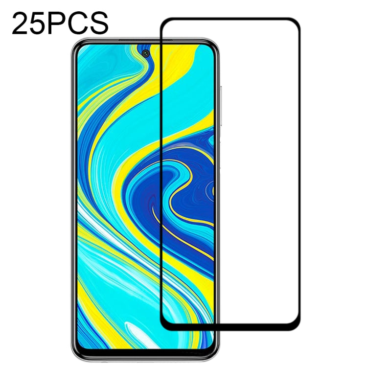 25 PCS 9H Surface Hardness 2.5D Full Glue Full Screen Tempered Glass Film, For OPPO A31 2020, For OPPO A8, For OPPO A91, For OPPO F15, For Xiaomi Redmi Note 9 Pro, For Xiaomi Redmi Note 9 Pro Max, For Xiaomi Redmi K30, For Xiaomi Redmi K30 Pro