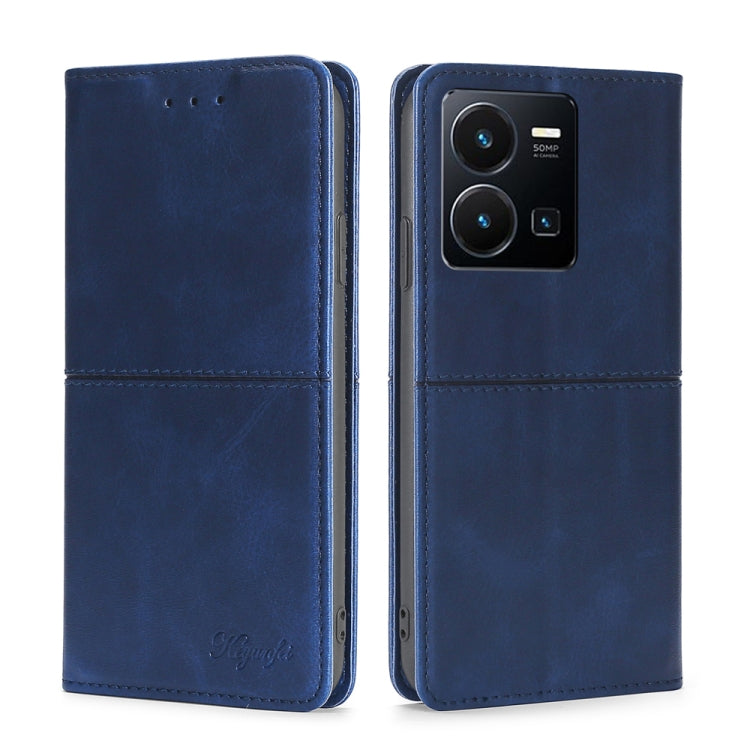 Cow Texture Magnetic Leather Phone Case, For vivo Y35 4G / Y22 / Y22s, For Xiaomi Redmi A1, For Sharp Aquos Sense7