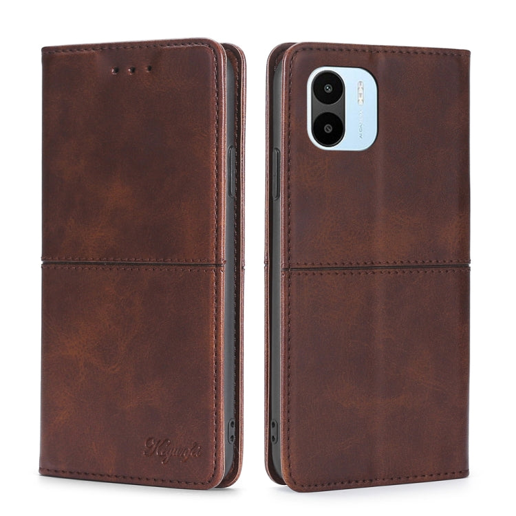 Cow Texture Magnetic Leather Phone Case, For vivo Y35 4G / Y22 / Y22s, For Xiaomi Redmi A1, For Sharp Aquos Sense7