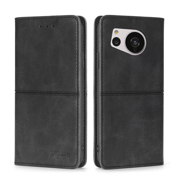 Cow Texture Magnetic Leather Phone Case, For vivo Y35 4G / Y22 / Y22s, For Xiaomi Redmi A1, For Sharp Aquos Sense7