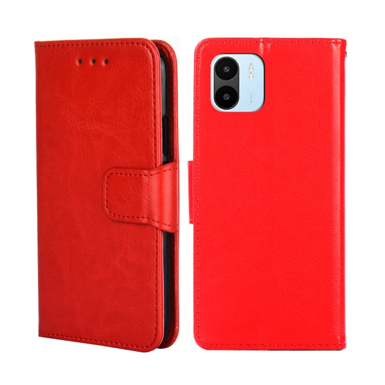 Crystal Texture Leather Phone Case, For vivo Y35 4G / Y22 / Y22s, For Xiaomi Redmi A1, For Sharp Aquos Sense7