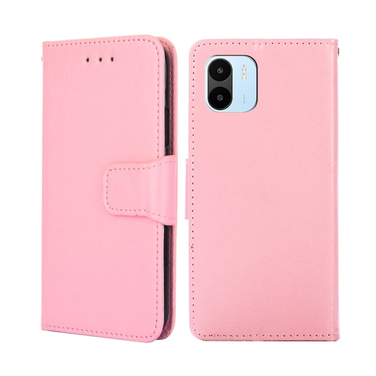 Crystal Texture Leather Phone Case, For vivo Y35 4G / Y22 / Y22s, For Xiaomi Redmi A1, For Sharp Aquos Sense7