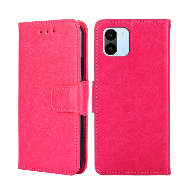 Crystal Texture Leather Phone Case, For vivo Y35 4G / Y22 / Y22s, For Xiaomi Redmi A1, For Sharp Aquos Sense7