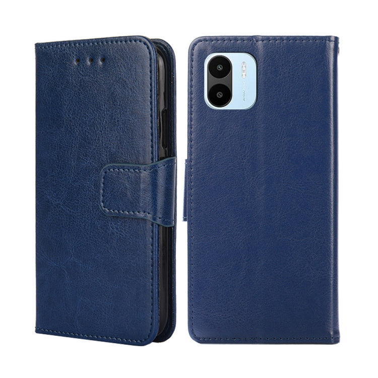 Crystal Texture Leather Phone Case, For vivo Y35 4G / Y22 / Y22s, For Xiaomi Redmi A1, For Sharp Aquos Sense7