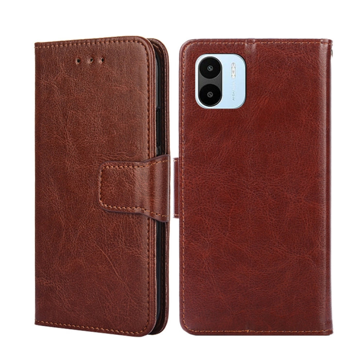 Crystal Texture Leather Phone Case