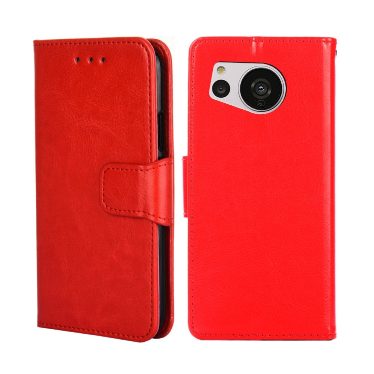 Crystal Texture Leather Phone Case, For vivo Y35 4G / Y22 / Y22s, For Xiaomi Redmi A1, For Sharp Aquos Sense7