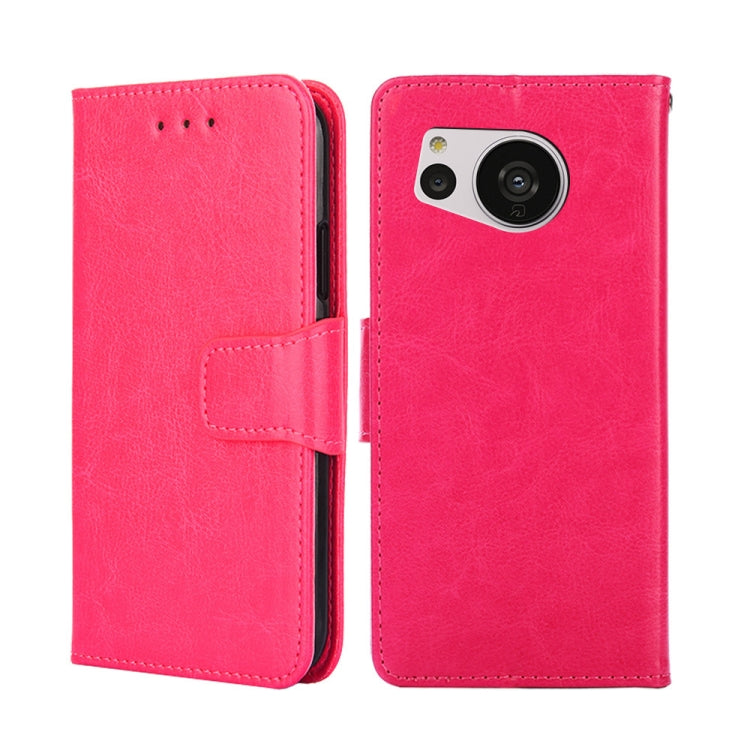 Crystal Texture Leather Phone Case, For vivo Y35 4G / Y22 / Y22s, For Xiaomi Redmi A1, For Sharp Aquos Sense7