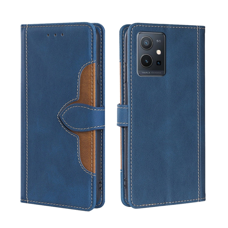 Skin Feel Magnetic Buckle Leather Phone Case, For OPPO A57s 4G / A57e 4G, For OPPO K10 5G Global, For vivo Y52t, For OnePlus Nord N20 SE 4G