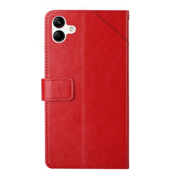 HT01 Y-shaped Pattern Flip Leather Phone Case, For Samsung Galaxy A04 4G, For Samsung Galaxy A04s, For Samsung Galaxy A23 5G JP Version, For Samsung Galaxy A23e/A23s, For Sony Xperia 5 IV, For vivo X80 Lite/V25 5G