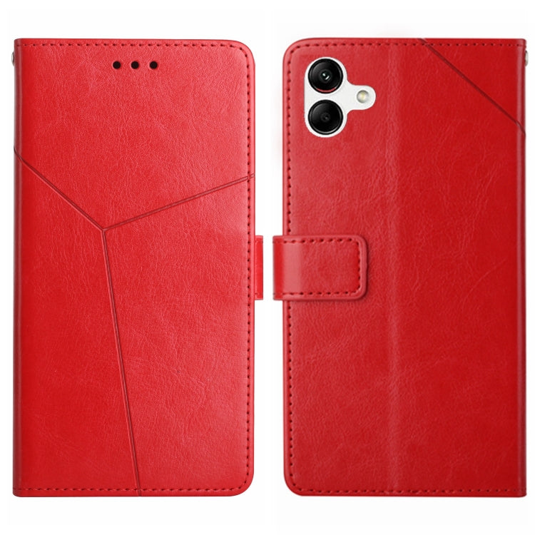 HT01 Y-shaped Pattern Flip Leather Phone Case