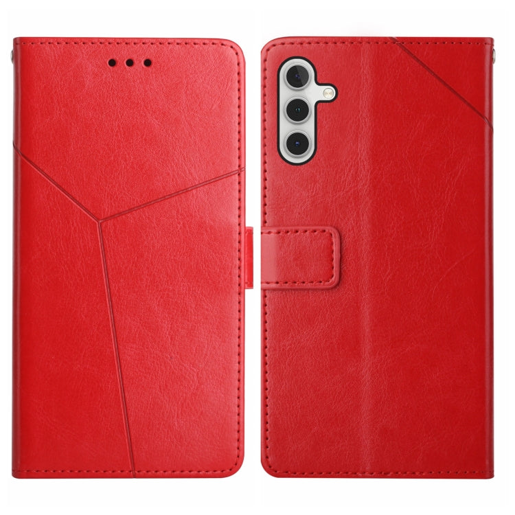 HT01 Y-shaped Pattern Flip Leather Phone Case, For Samsung Galaxy A04 4G, For Samsung Galaxy A04s, For Samsung Galaxy A23 5G JP Version, For Samsung Galaxy A23e/A23s, For Sony Xperia 5 IV, For vivo X80 Lite/V25 5G