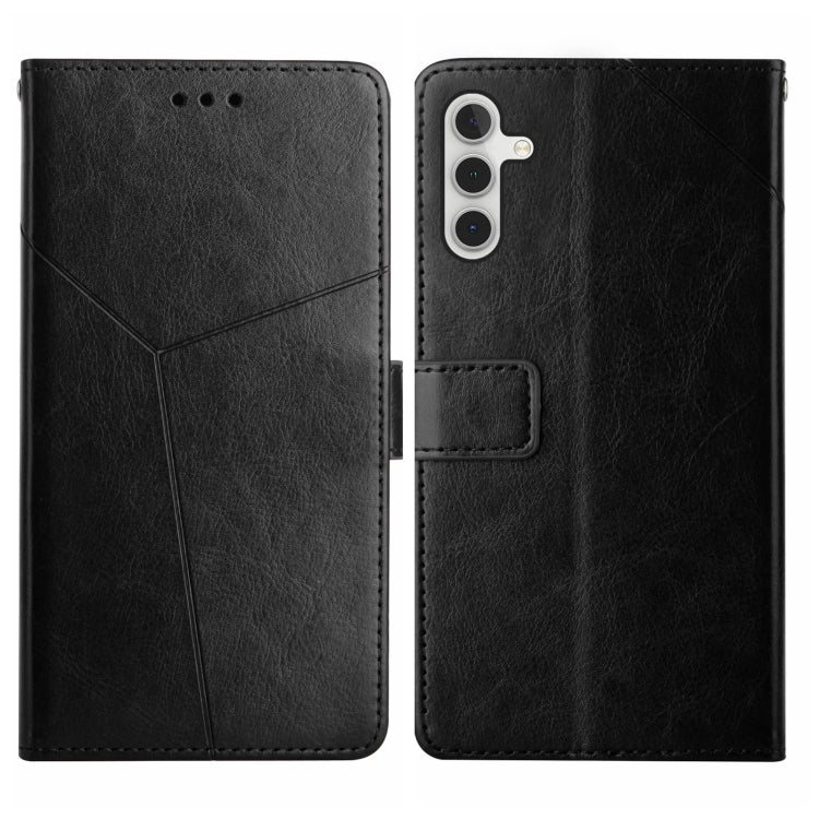 HT01 Y-shaped Pattern Flip Leather Phone Case